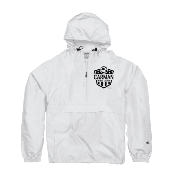 CO200 Champion Packable Anorak 1/4 Zip Jacket - White