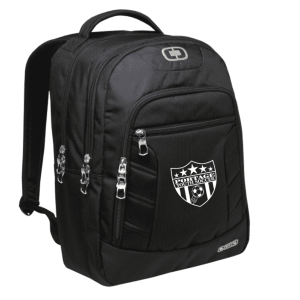 411063 Ogio Colton Backpack - Black/Silver