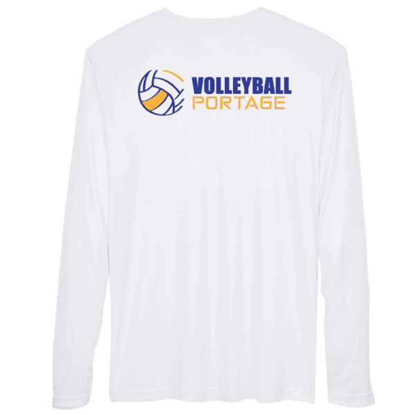 TT11L Team 365 Performance Long Sleeve Shirt - White - Image 2