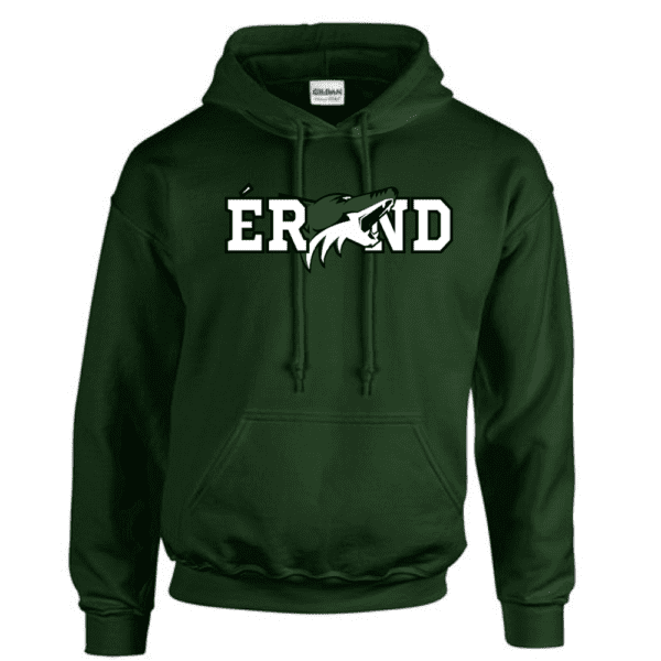 G185 Gildan Heavy Blend 8 oz., 50/50 Hooded Sweatshirt - Forest Green